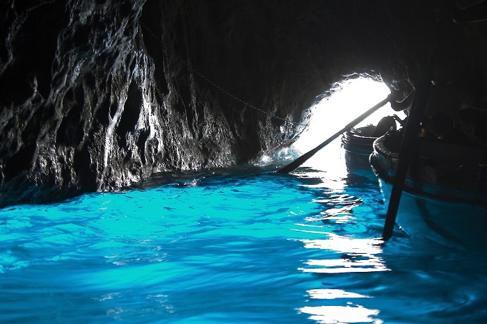 Grotte bleue à Capri