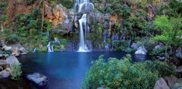 Cascade sur l'ile de la réunion