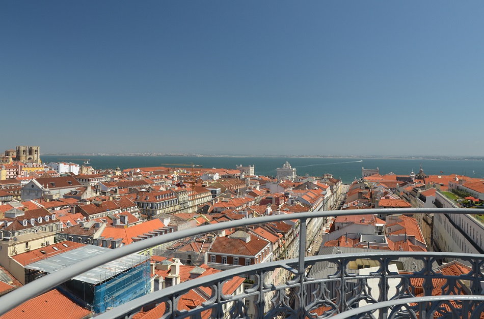 Lisbonne avec vue sur la mer