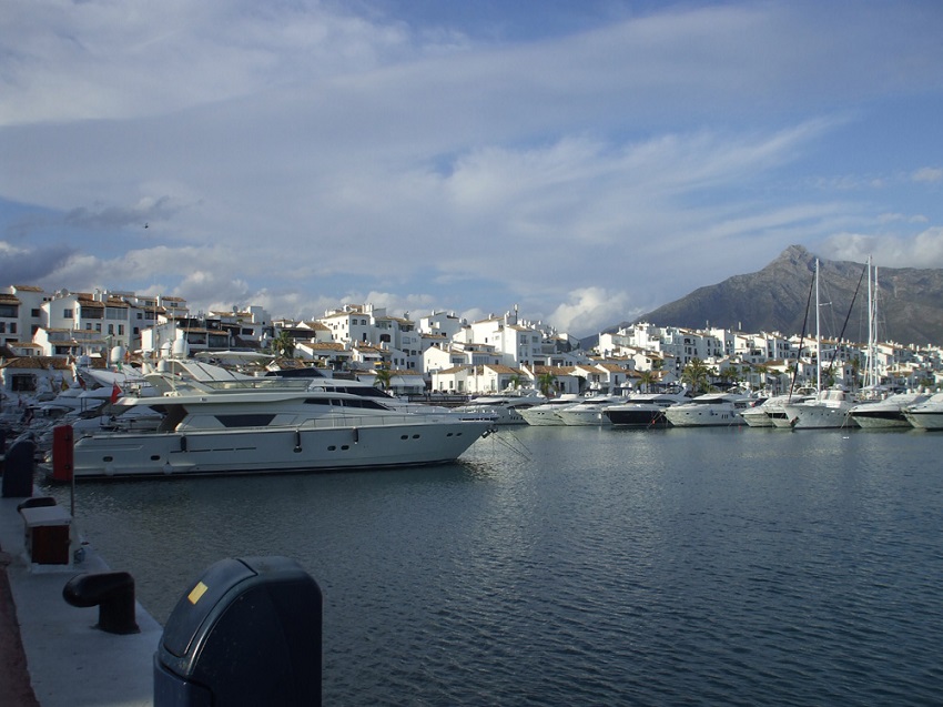 Puerto Banus en Espagne